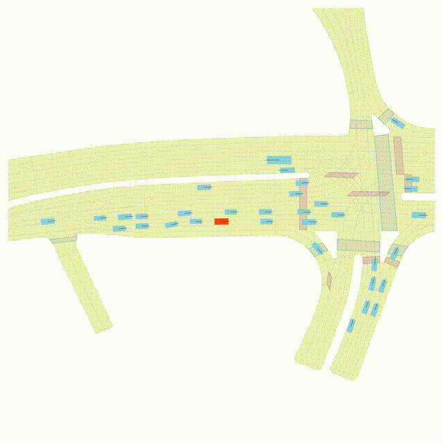 nuPlan FE Scene 3 BEV