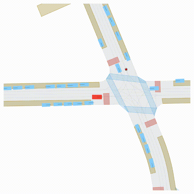 nuPlan GC Scene 2 BEV