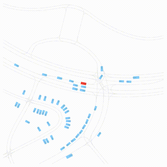 Waymo FE Scene 2 BEV