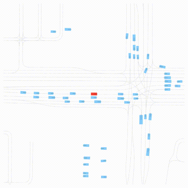 Waymo FE Scene 3 BEV